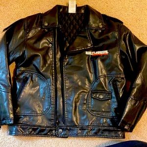 Kids Harley Davidson Pleather Jacket